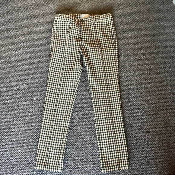 La Miniatura Boys Plaid Pants Size .8 - Picture 1 of 9